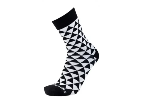 Barevné ponožky STYLE SOCKS trojúhelníky