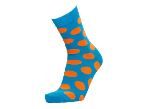 Ponožky COLLM STYLE SOCKS - puntíky modré