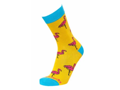 Ponožky STYLE SOCKS s plameňákem