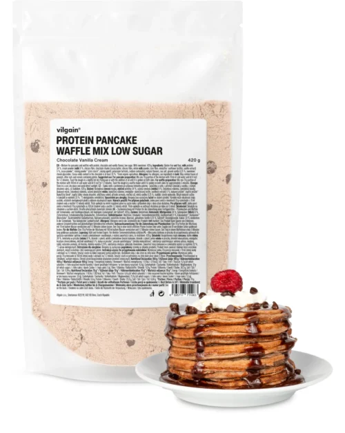 Vilgain Protein Pancake & Waffle Mix Low Sugar - 420g čokoládový krém s vanilkou
