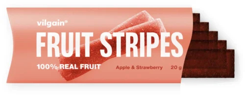 Vilgain Fruit Stripes - jablko a jahoda 20g
