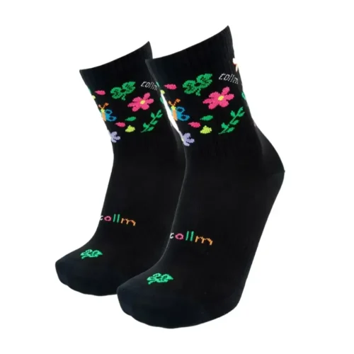 Dámské sportovní ponožky FLOWERS