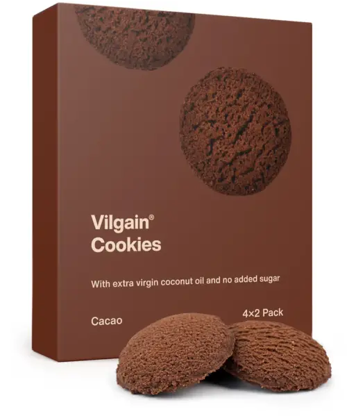 Vilgain Cookies BIO 135g (4x2 sušenky)