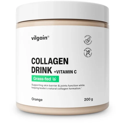 Vilgain Collagen Drink + Vitamin C - pomeranč